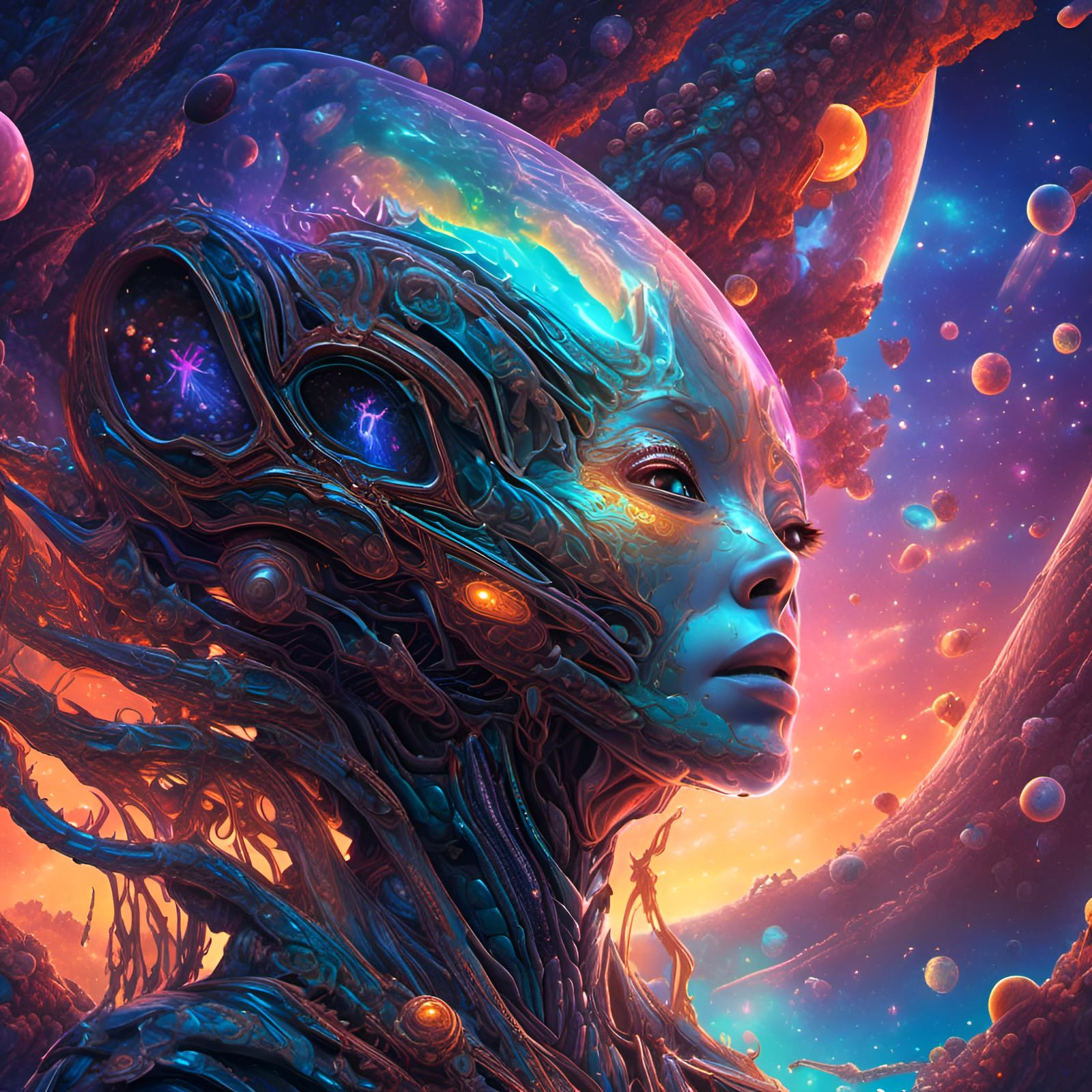 On an alien world, prokaryotes are changing into advanced in...