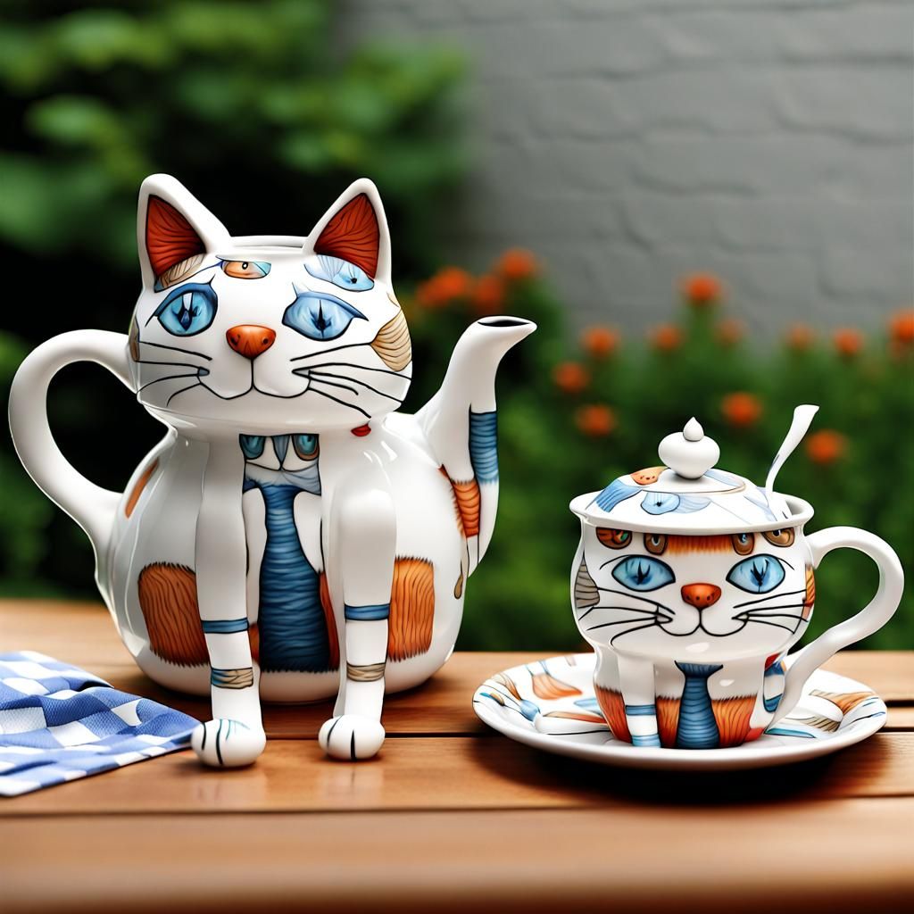 Cat Teapot 