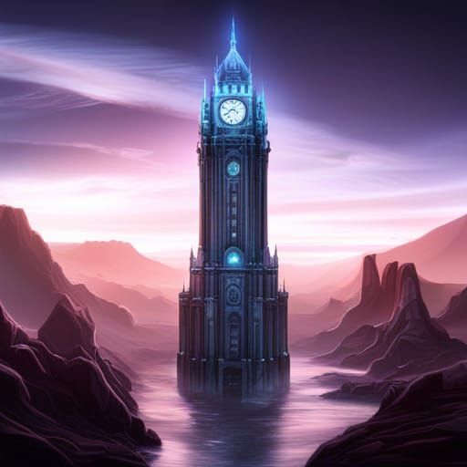 Fantasy Clock Tower Ai Generated Artwork Nightcafe Creator