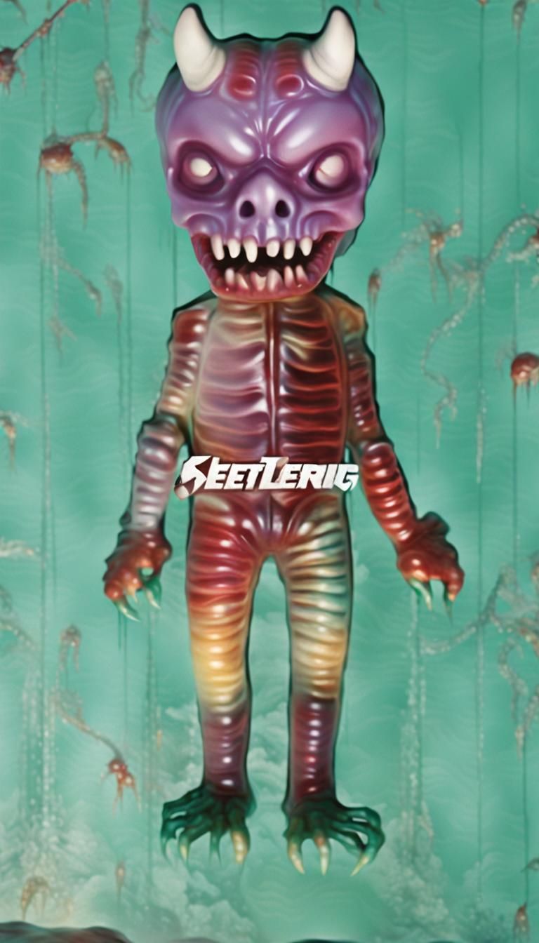 Insectoid Abomination in Polished Latex, a Cronenbergian Nig...