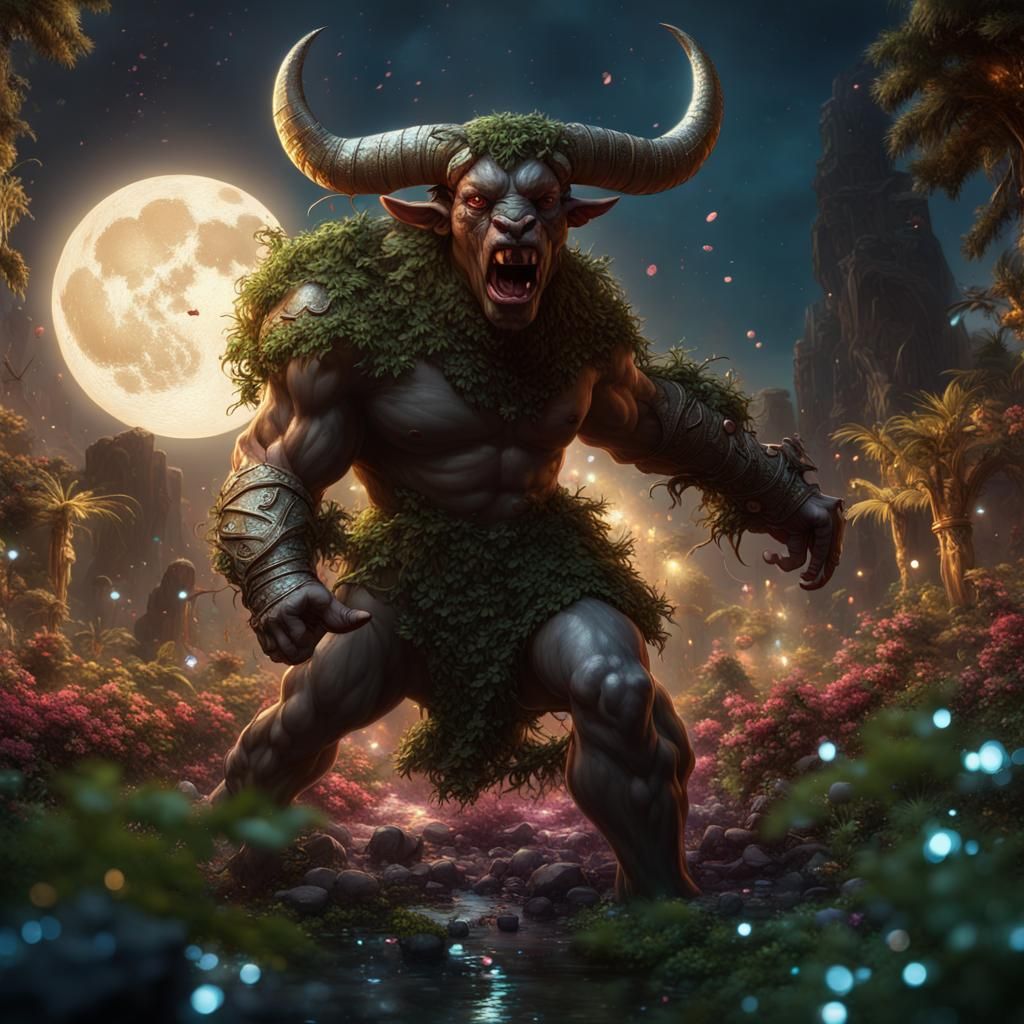 Ready to fight the minotaur? - AI Generated Artwork - NightCafe Creator