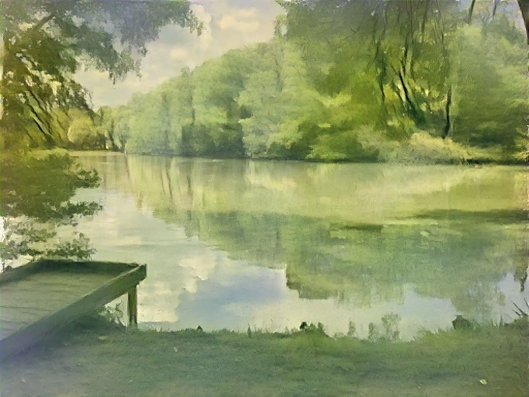 Lake Watercolour