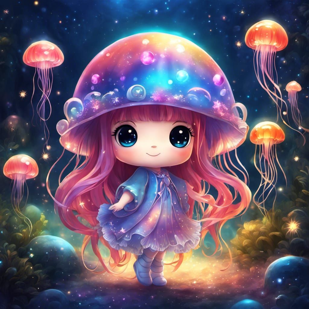 Anime style chibi - AI Generated Artwork - NightCafe Creator