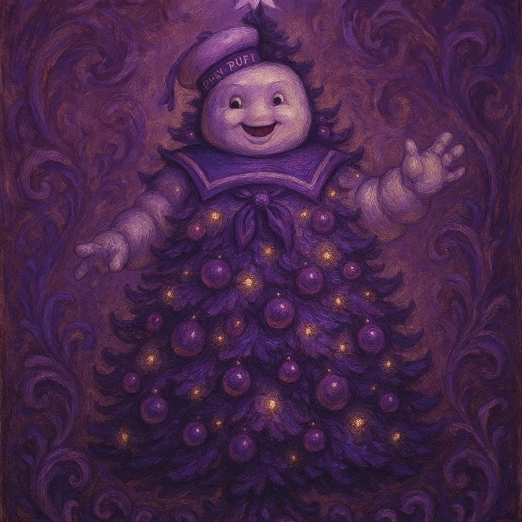 marshmallow man tree