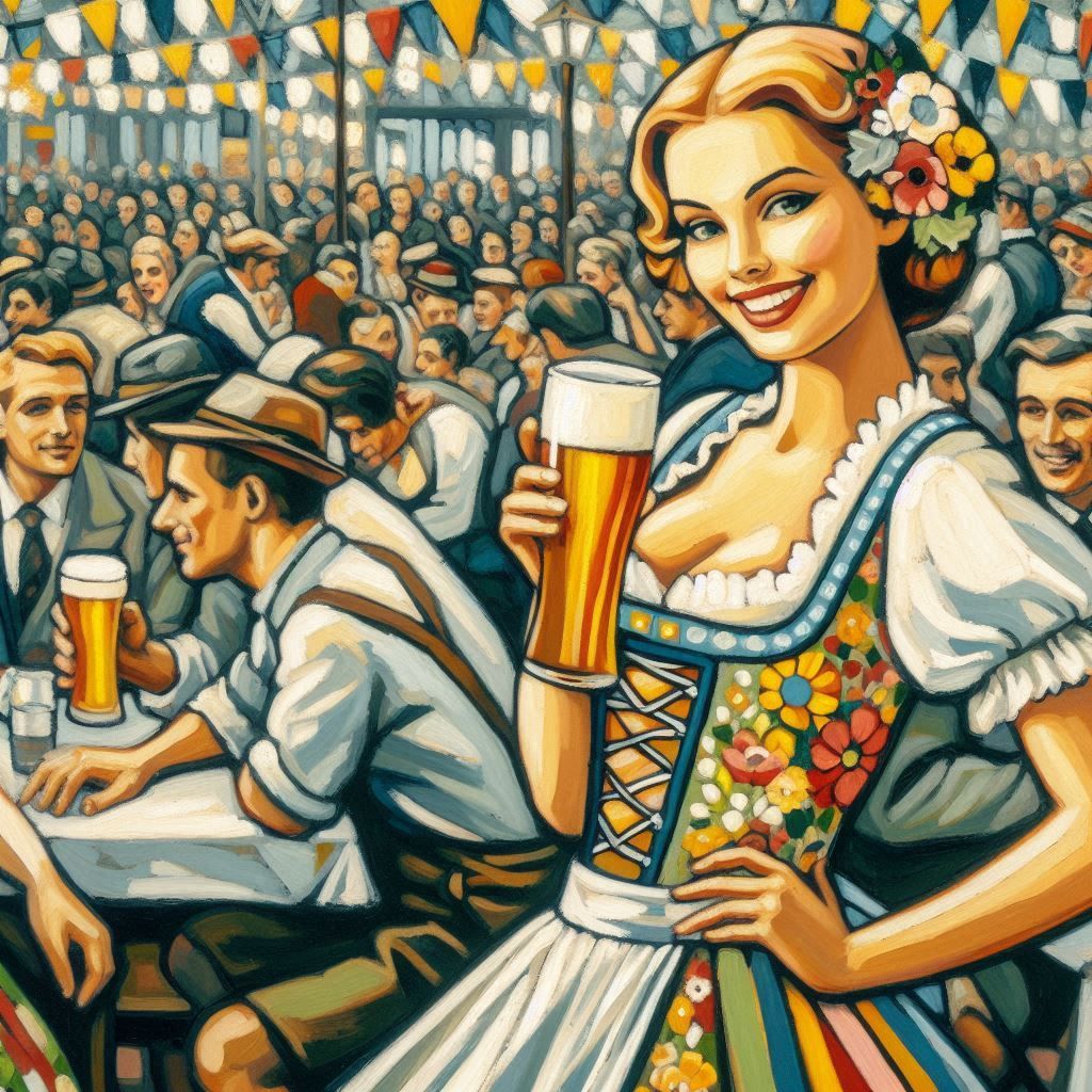 Oktoberfest inspired by Modern Art