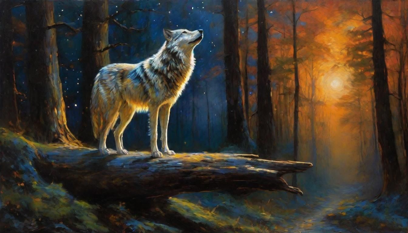 wolf  by @Sil Houette