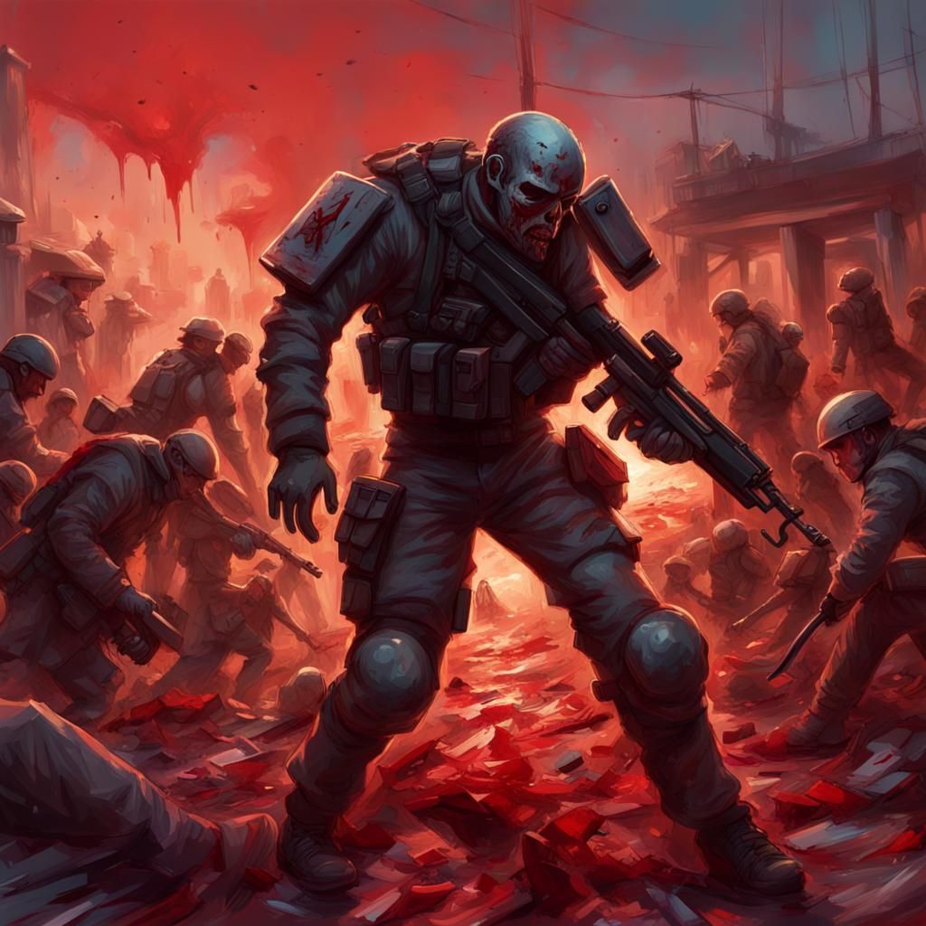 it's dawn and the battle is over
