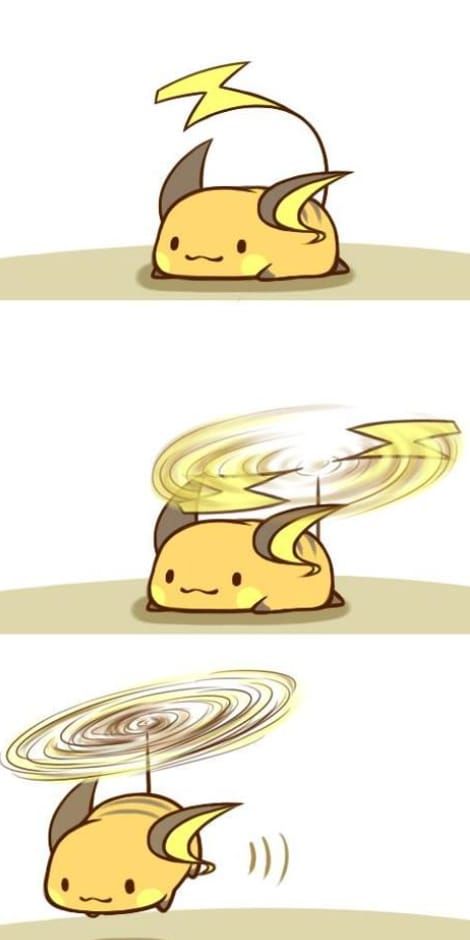 Raichu went on vacation