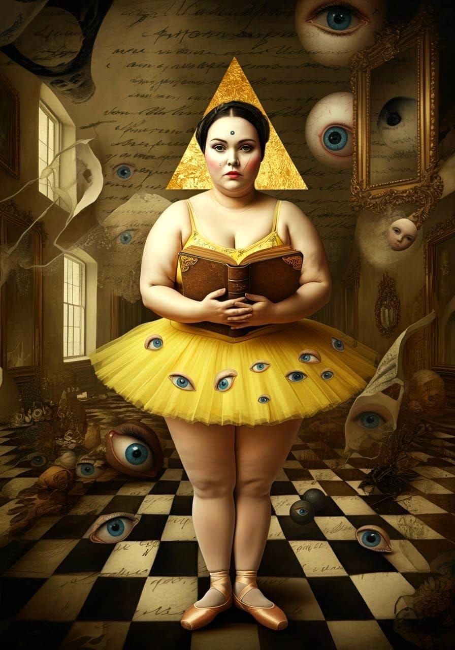 The Invisible Woman  by @Electra
