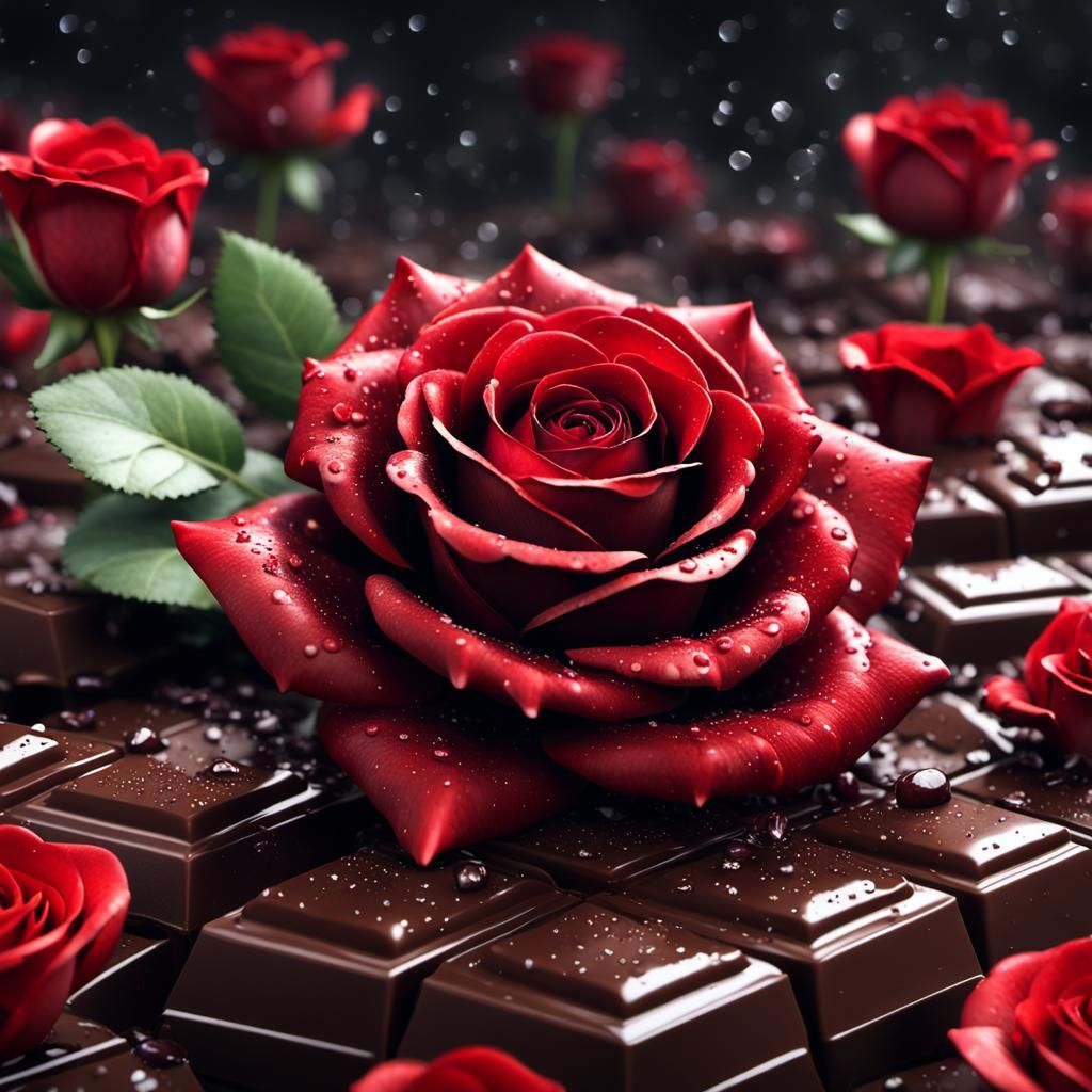 Days of Chocolate and Roses  by @Noblehorse