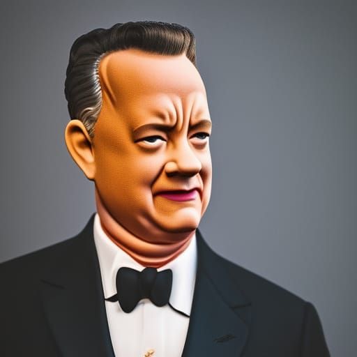 Tom Hanks as David S. Pumpkins with enormous buttocks