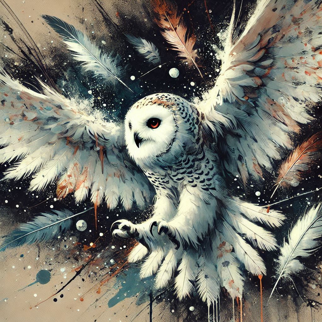 Owl  by @GreenNails 