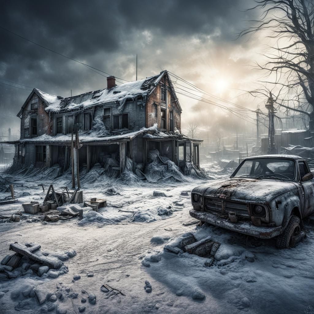 Post-Apocalyptic Winter  by @undefined