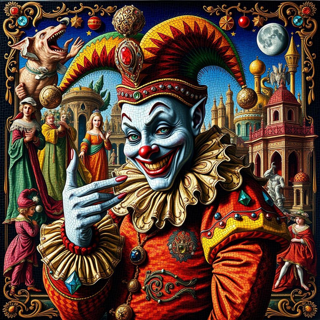 The eagerly awaited playful Court Jester  by @TravellerUK