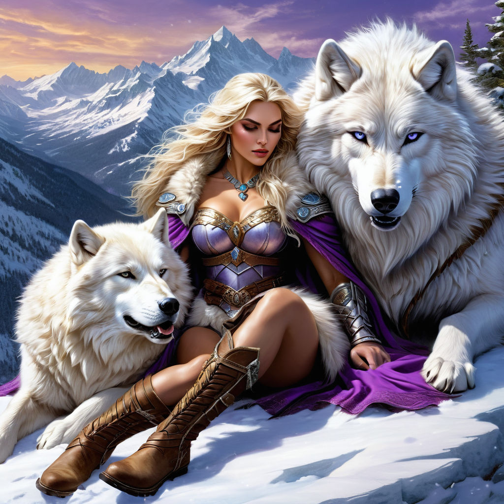 The Warrior and her Wolves