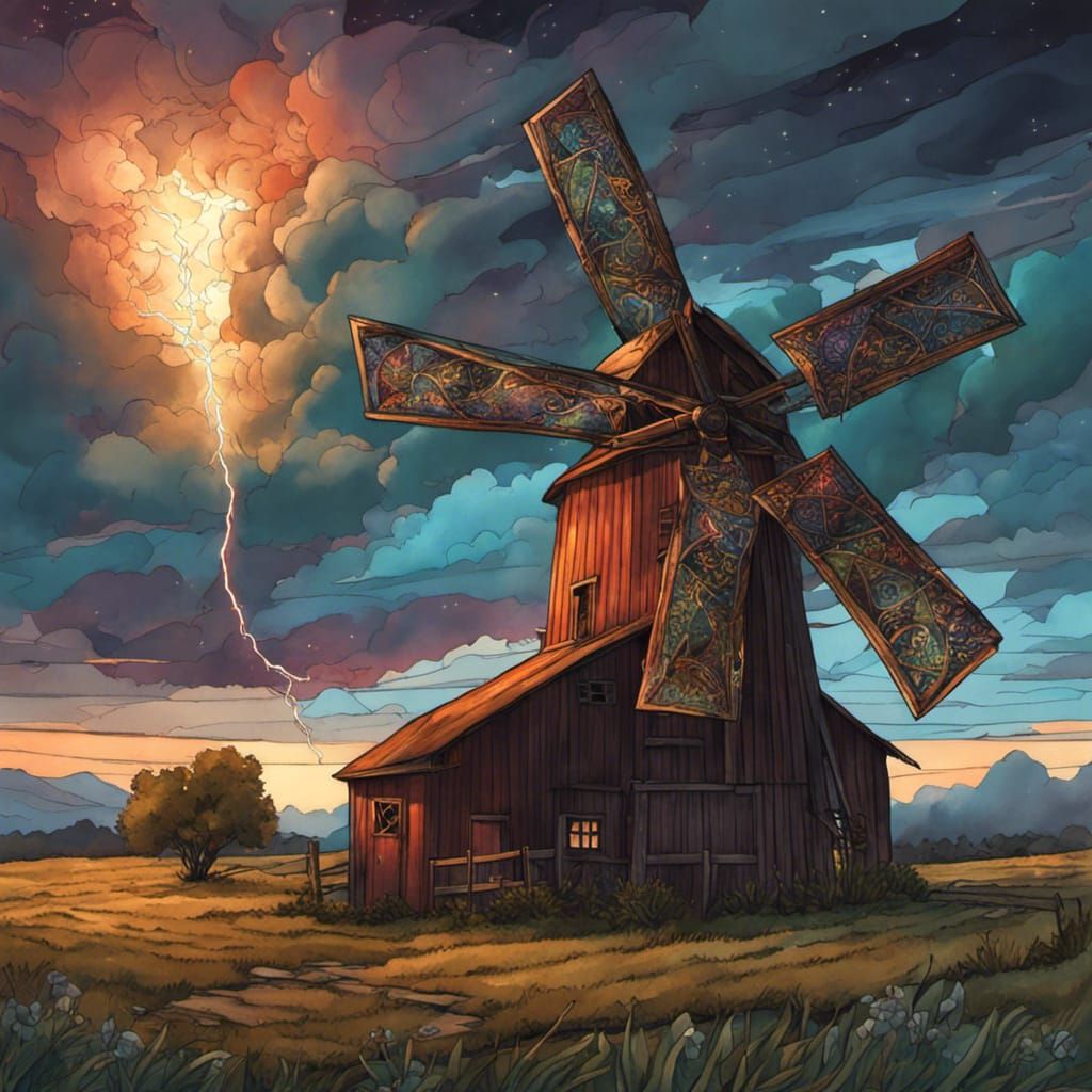 Windmill 5  by @Touka Kaneki