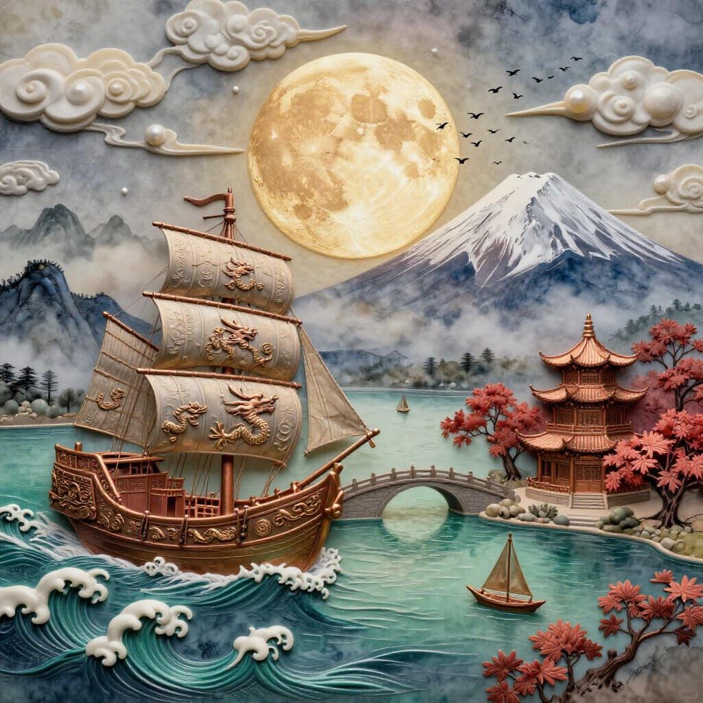 The Sea of Japan  by @DarK StaR