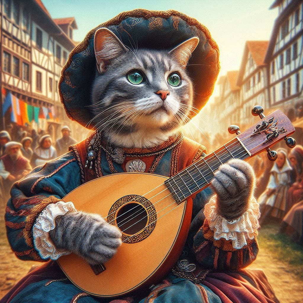 Renaissance fair Lutist