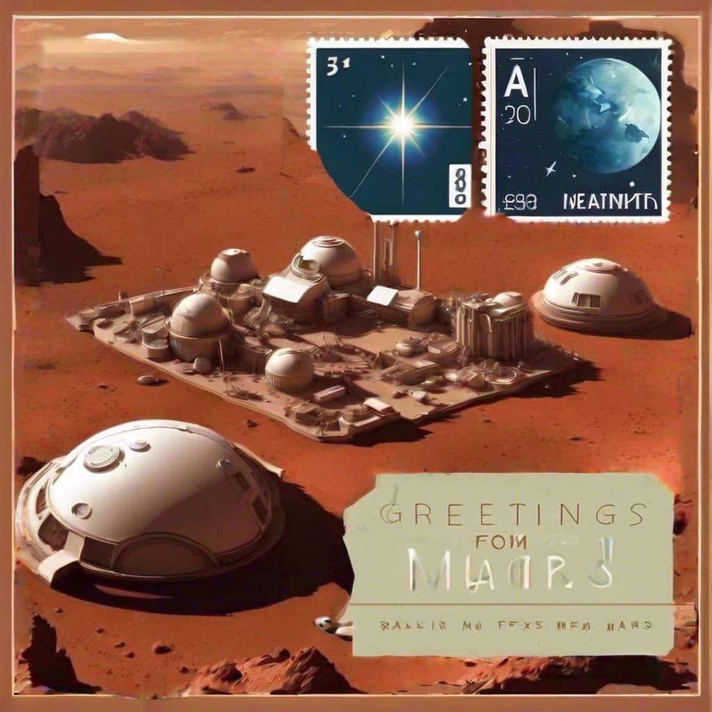 Postcard from mars (B)