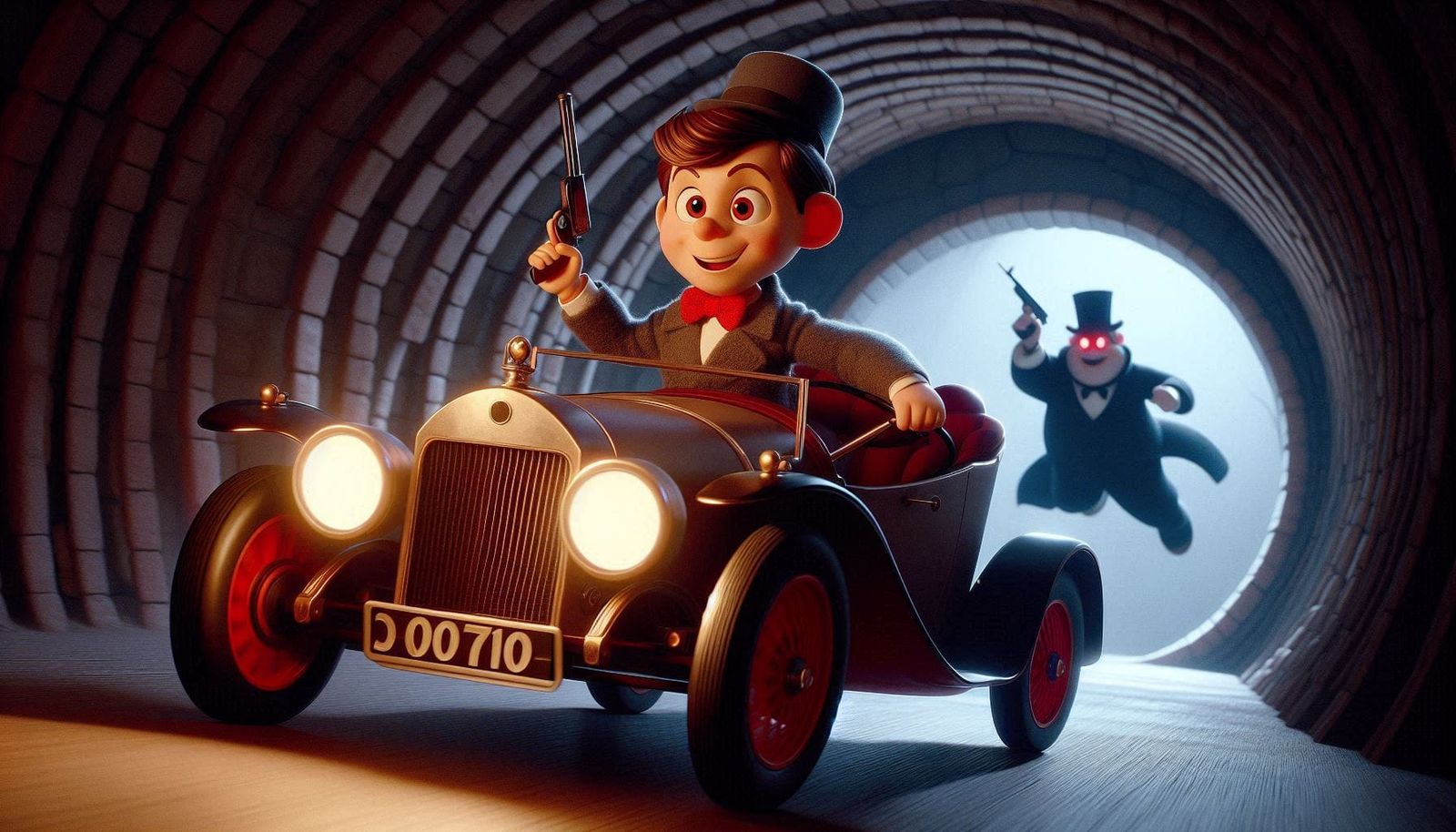 Chitty Chitty Bang Bang (& 007) rides again - a tribute to J...