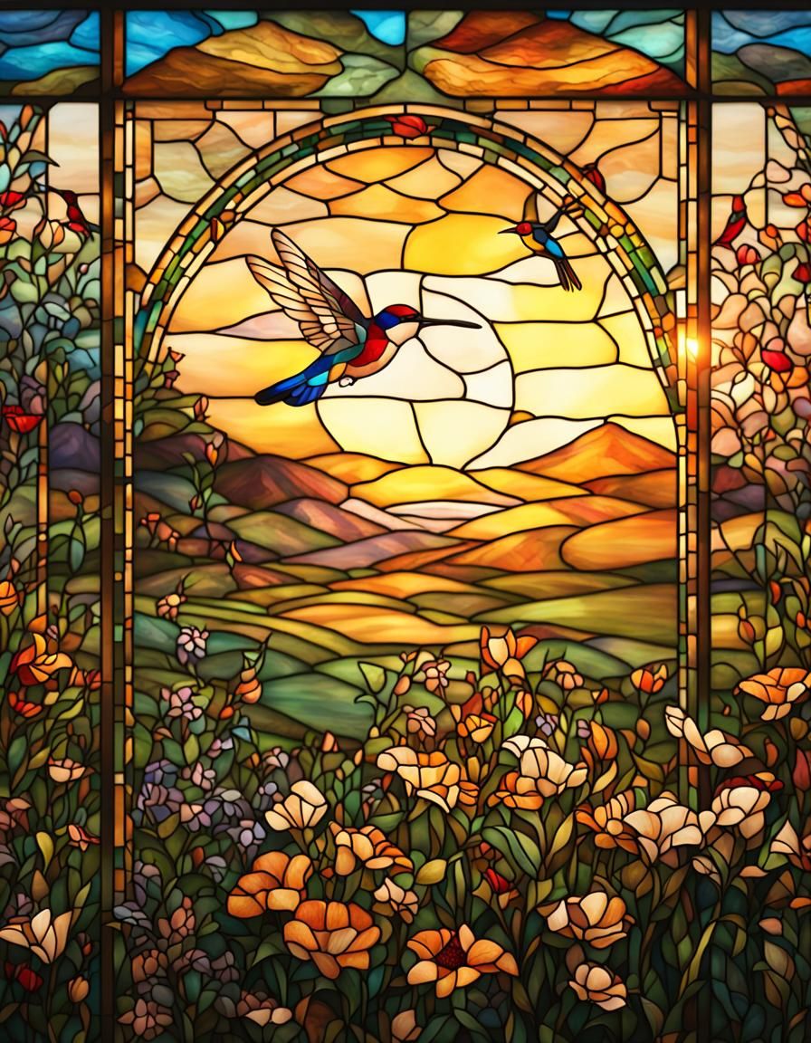Stained Glass Window - Meadow
