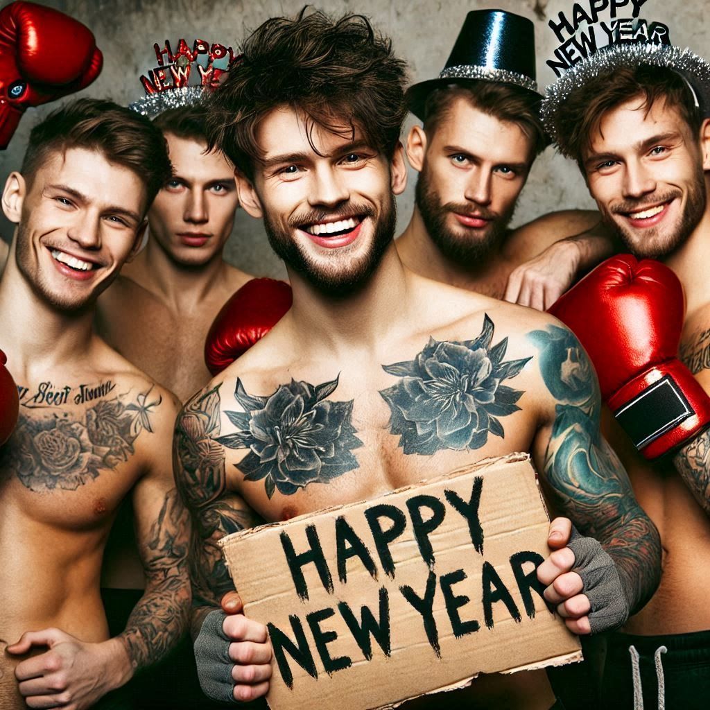 Happy New (boxing) Year  by @Blue Enchanted