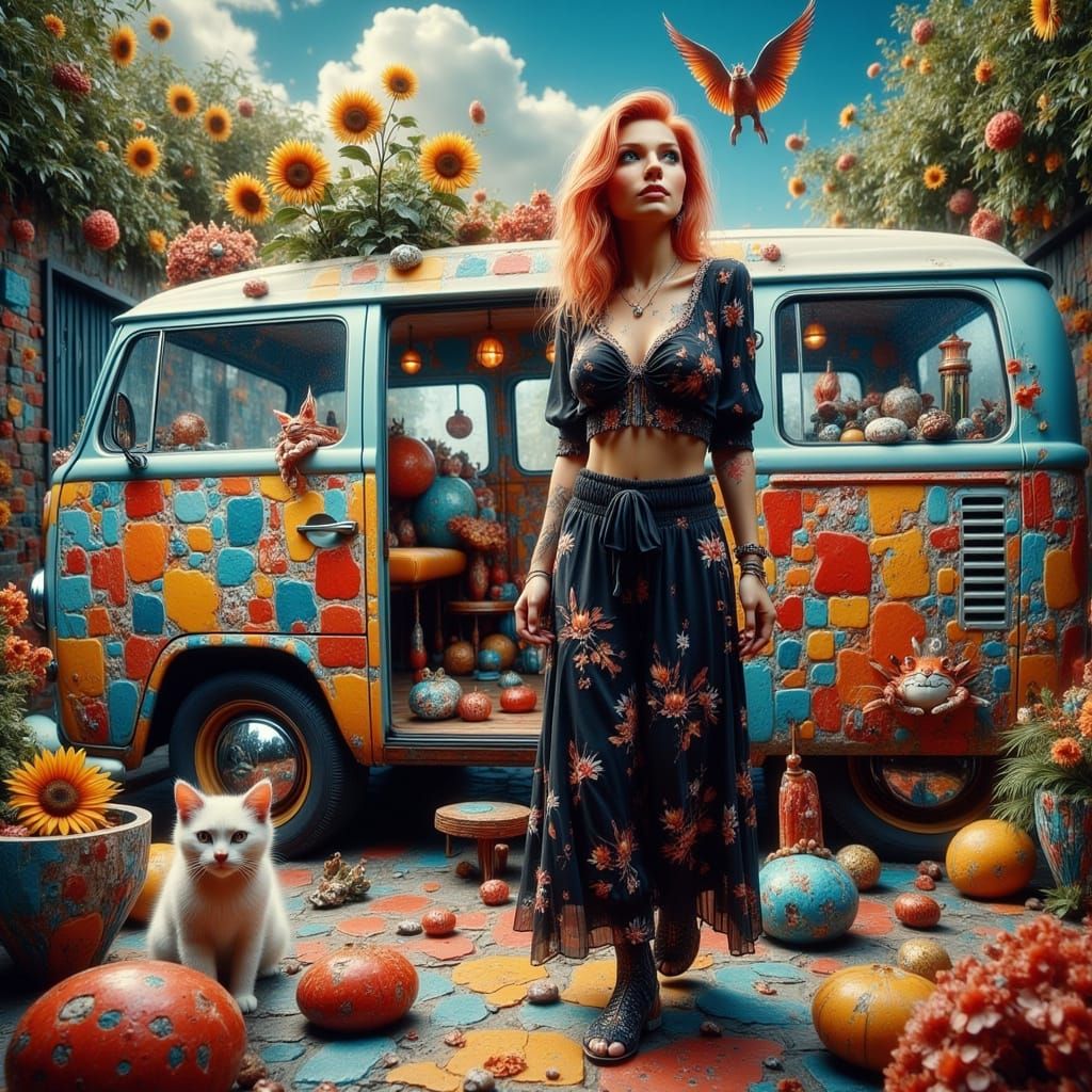 Modern Hippie  by @Grysta