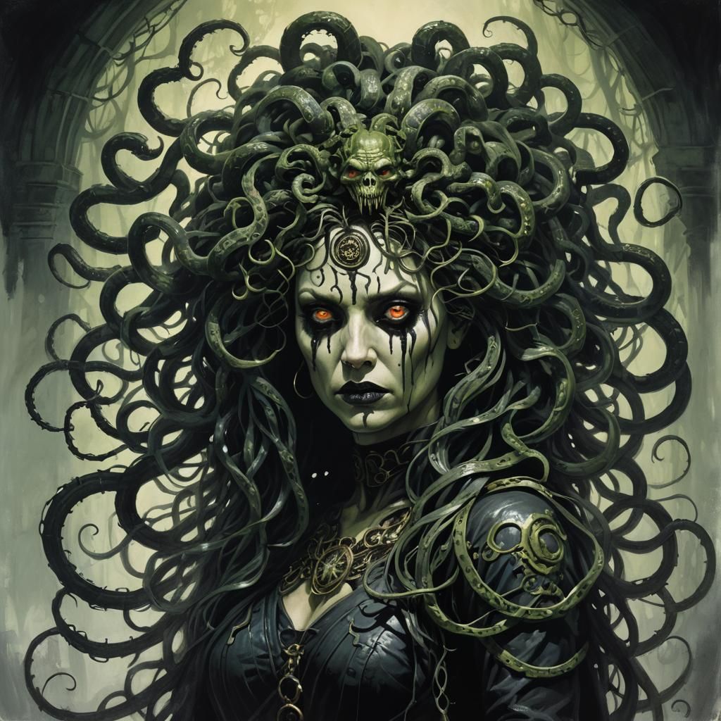 gothic horror medusa
