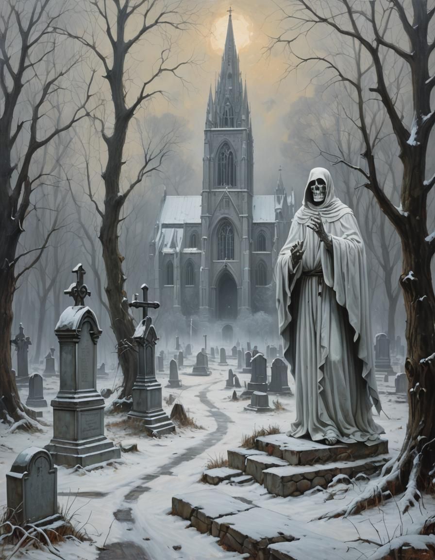 all white and light grey ghostly misty winter spooky haunted white ...