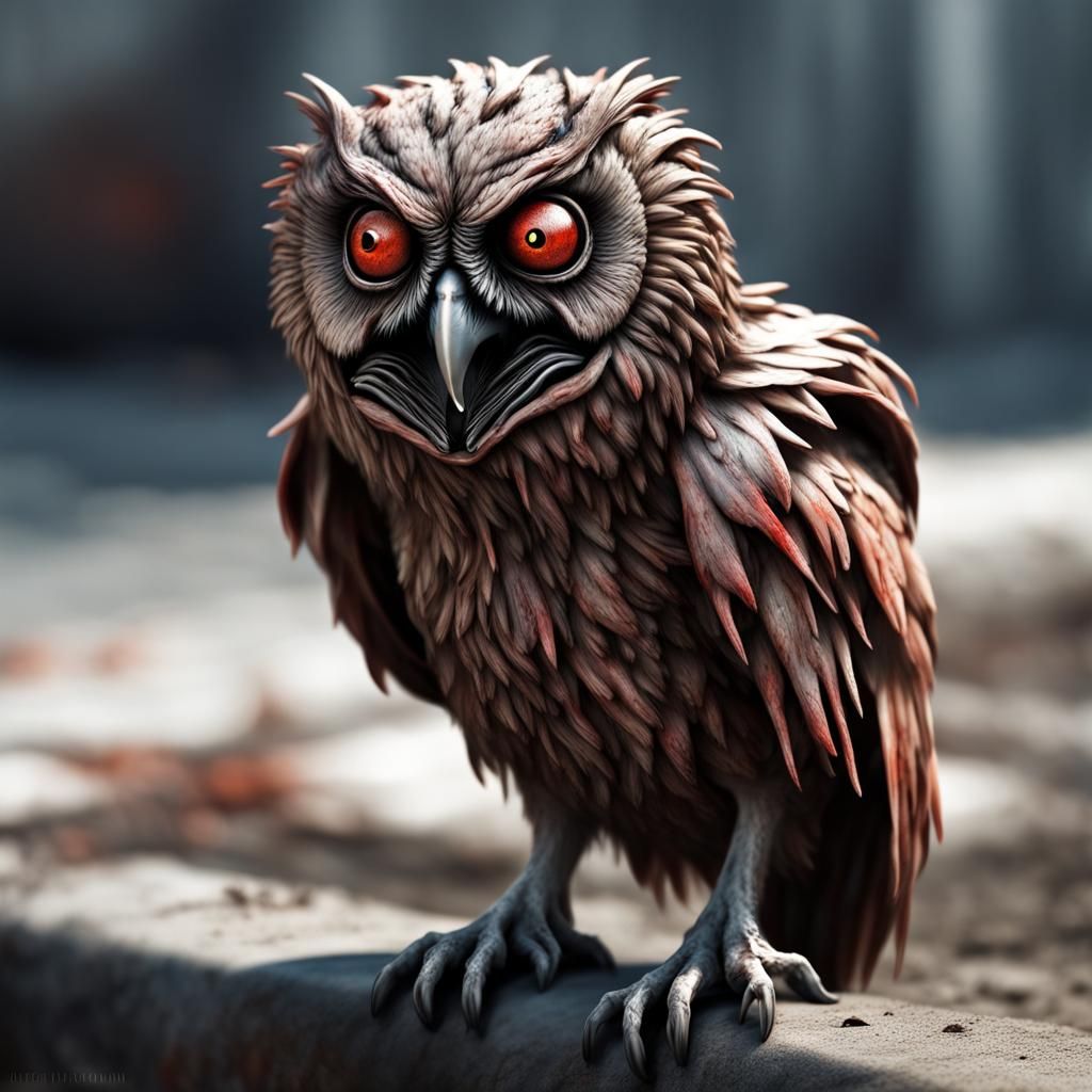 Zombie owl