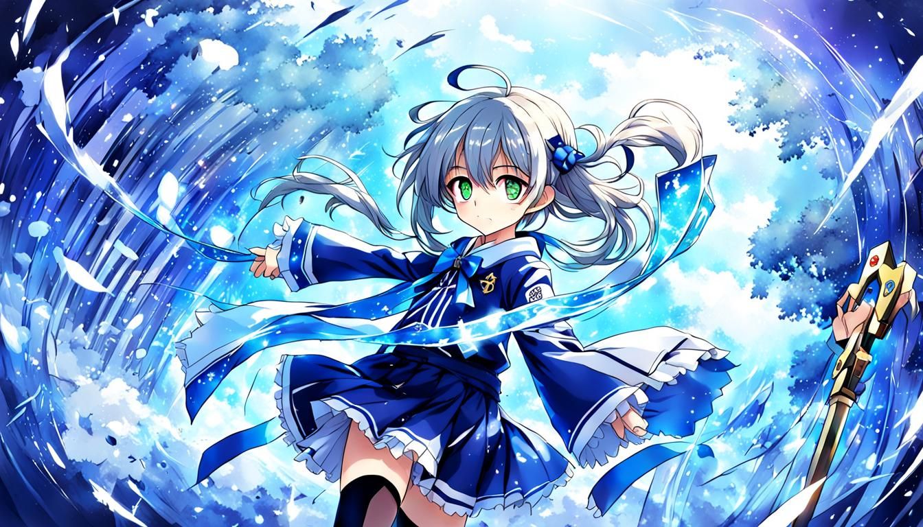 Daydream in Anime Key Visual Style