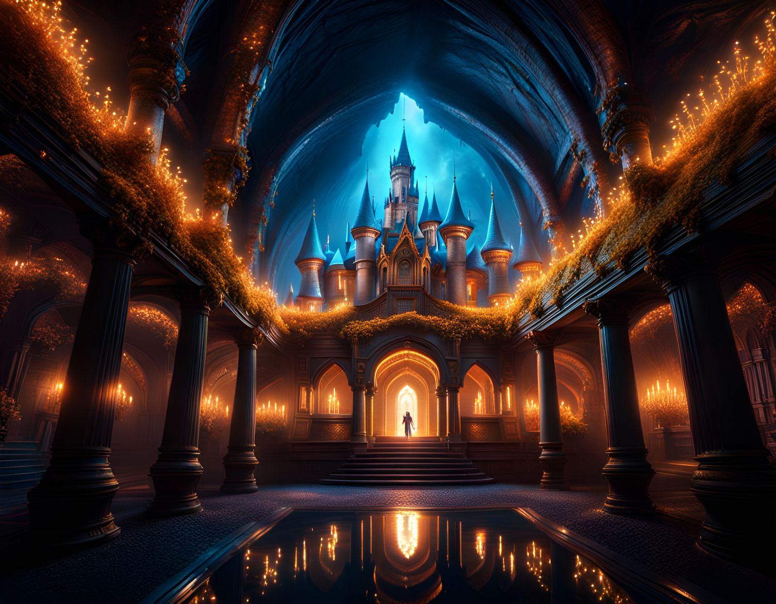 Underground Castle  by @ASVALT