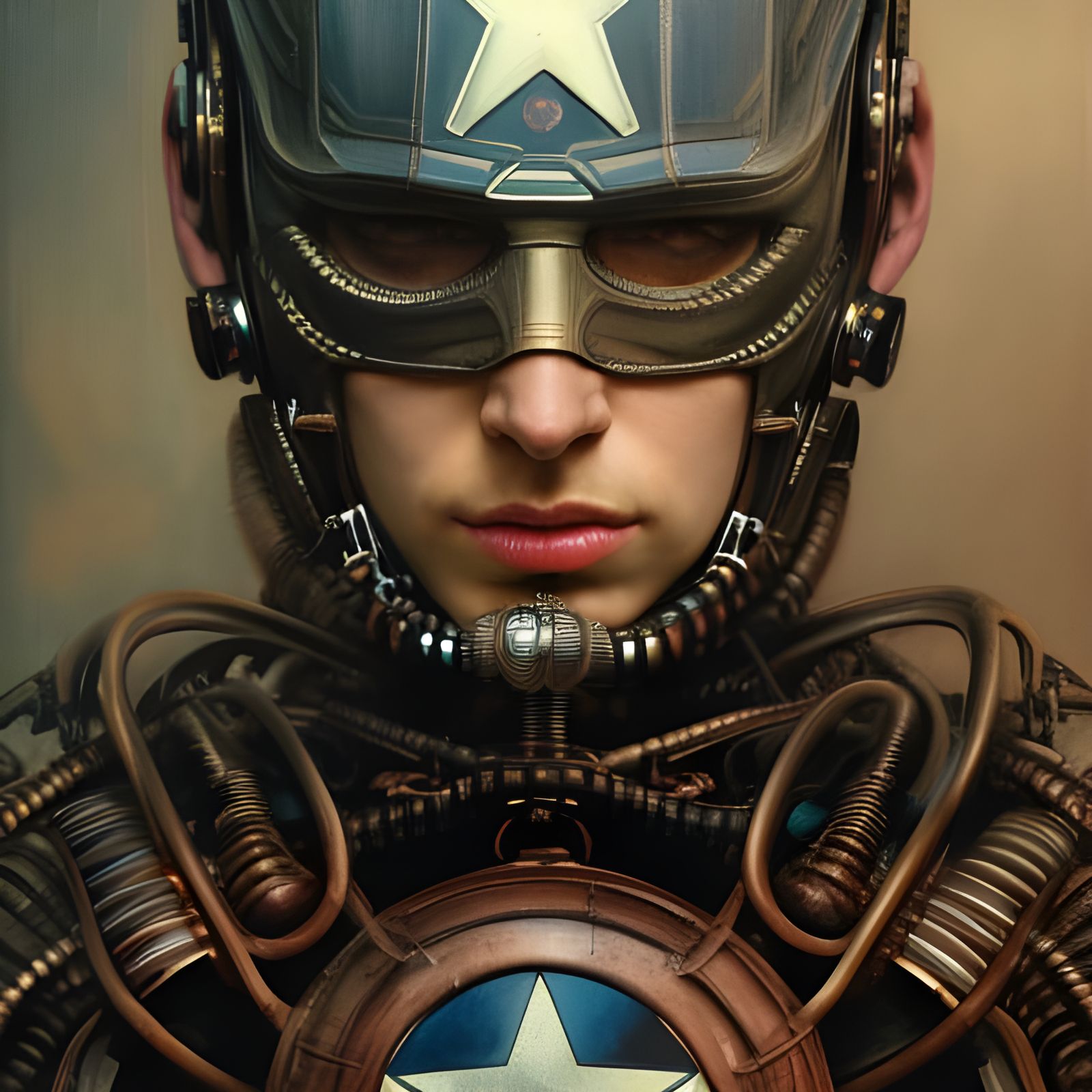 AI Art Generator: Captain America