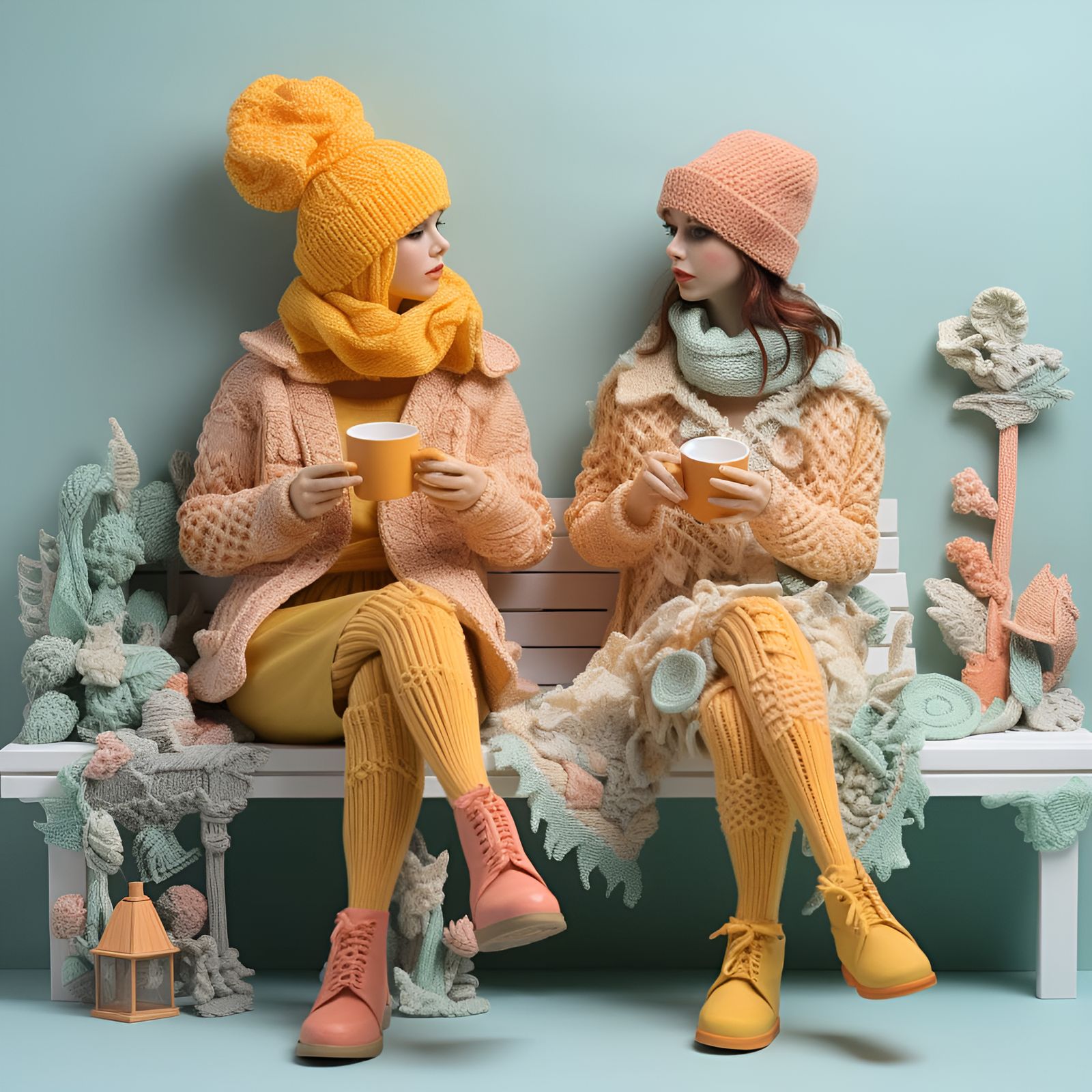 “Do you knit too?”