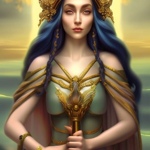 Greek Goddess Hera - AI Generated Artwork - NightCafe Creator