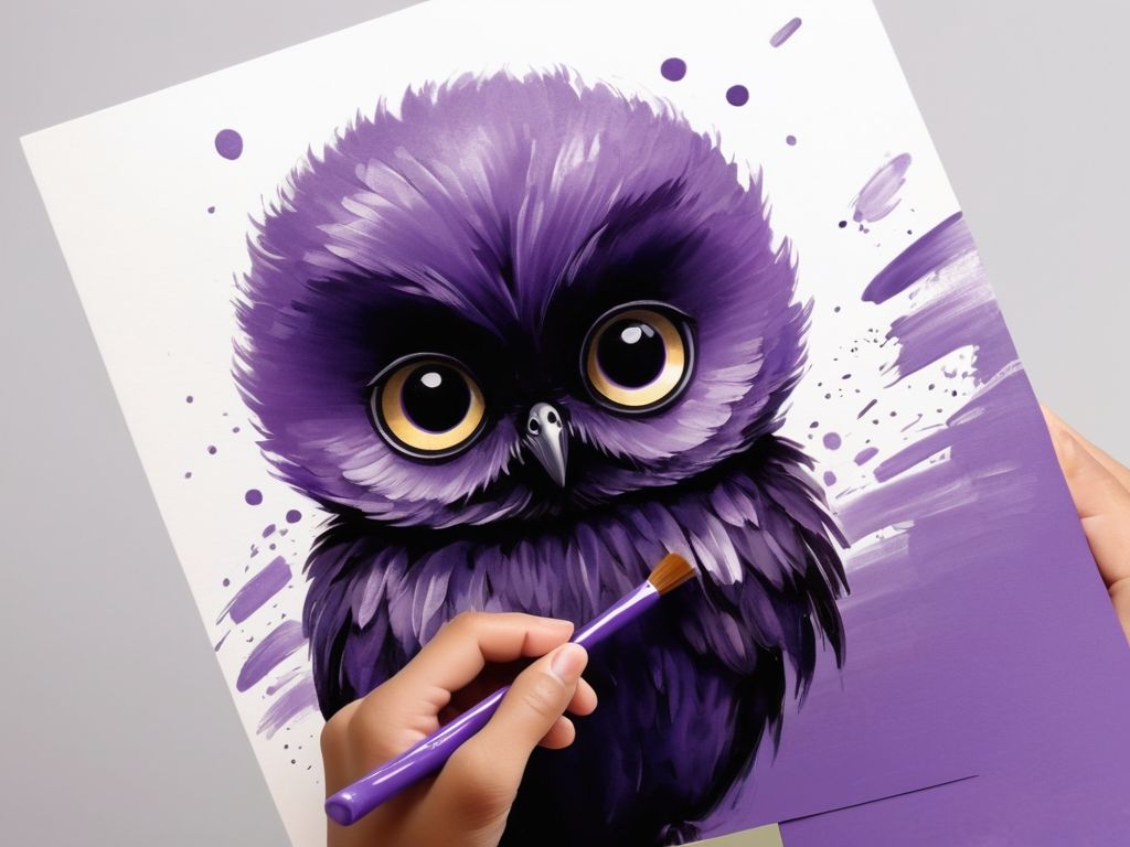 Violet Owlet