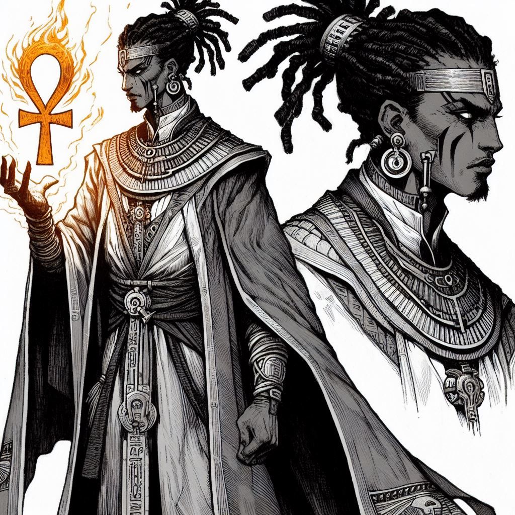 Egyptian Sorcerer Concept-Art