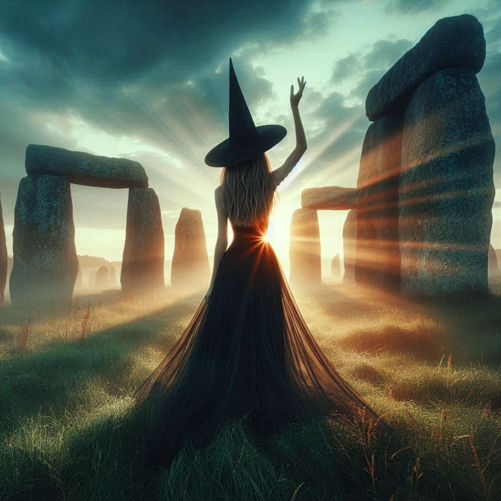 Stone Henge Witch