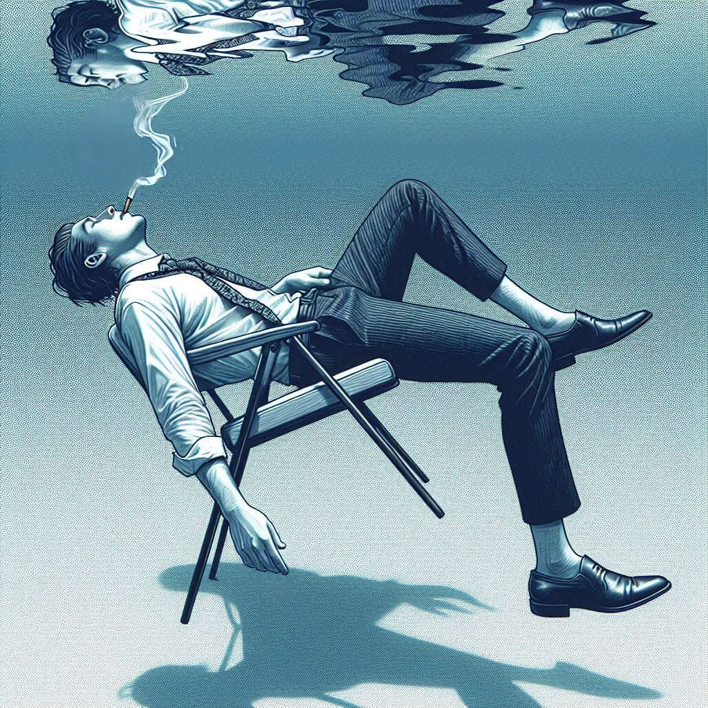 i tried to breathe but my head was underwater