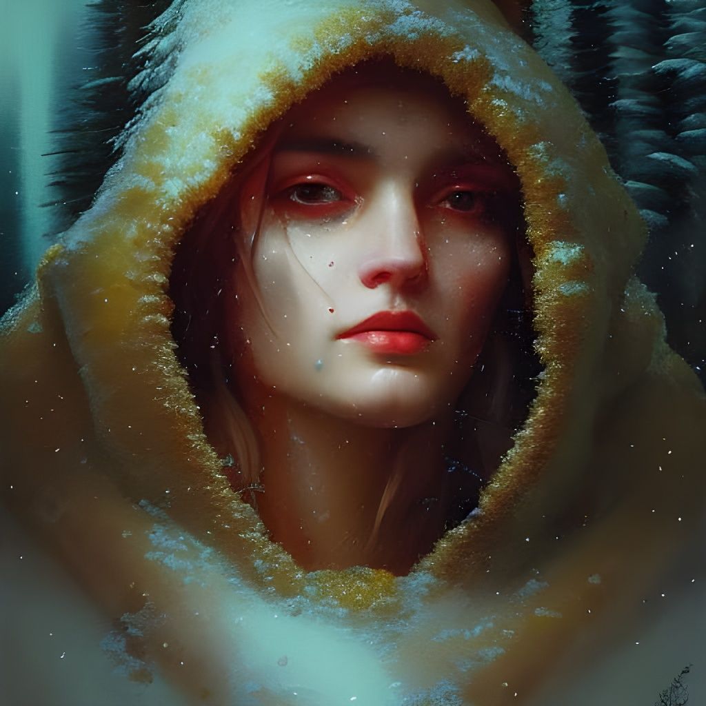 it's cold today - AI Generated Artwork - NightCafe Creator