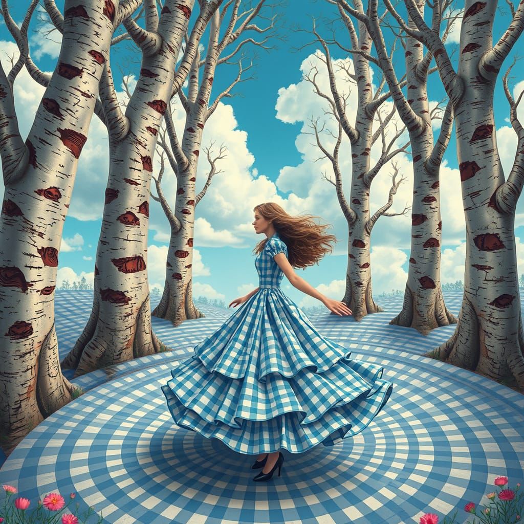 Gingham spring  by @Katimati