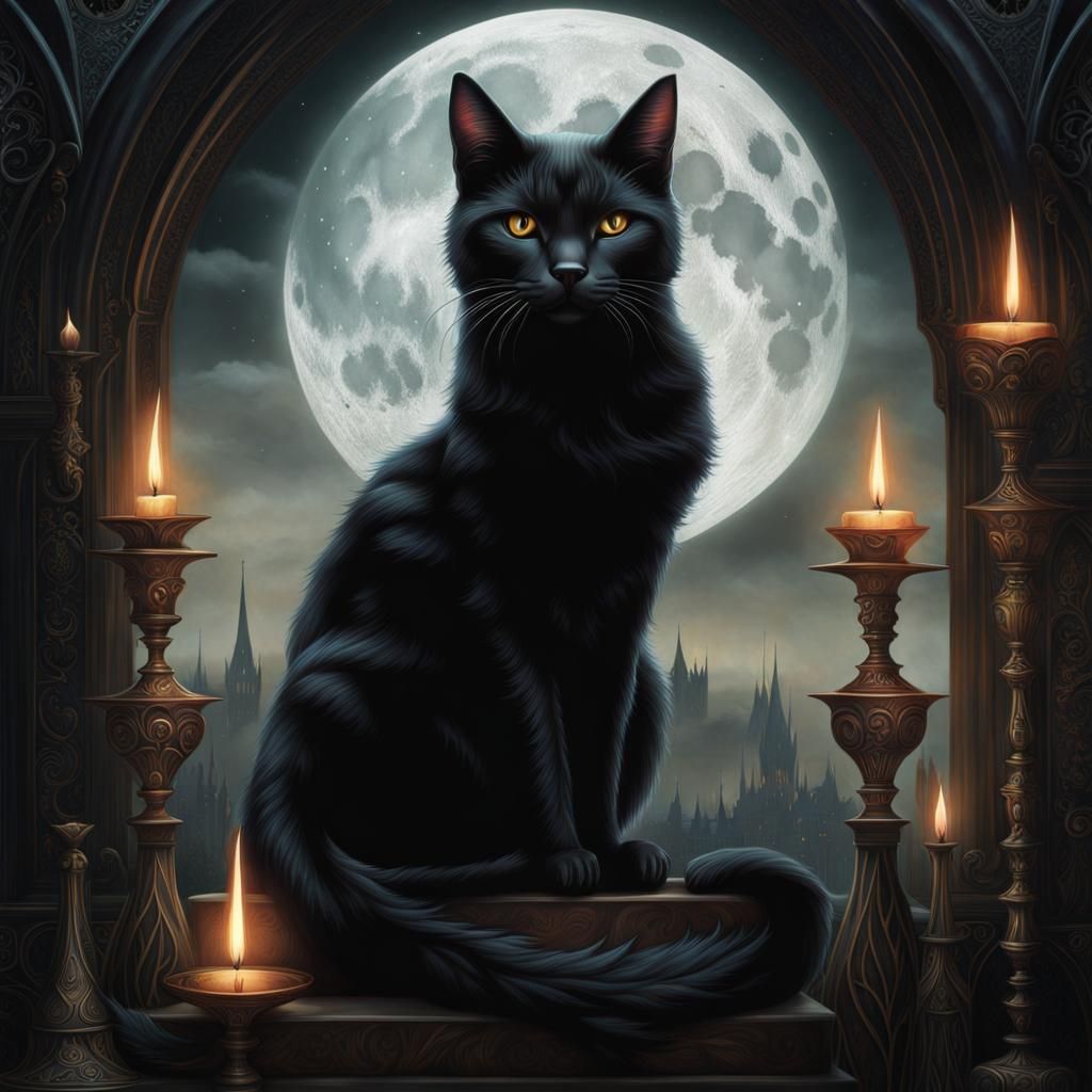 Sitting by a full moon  by @Nollie