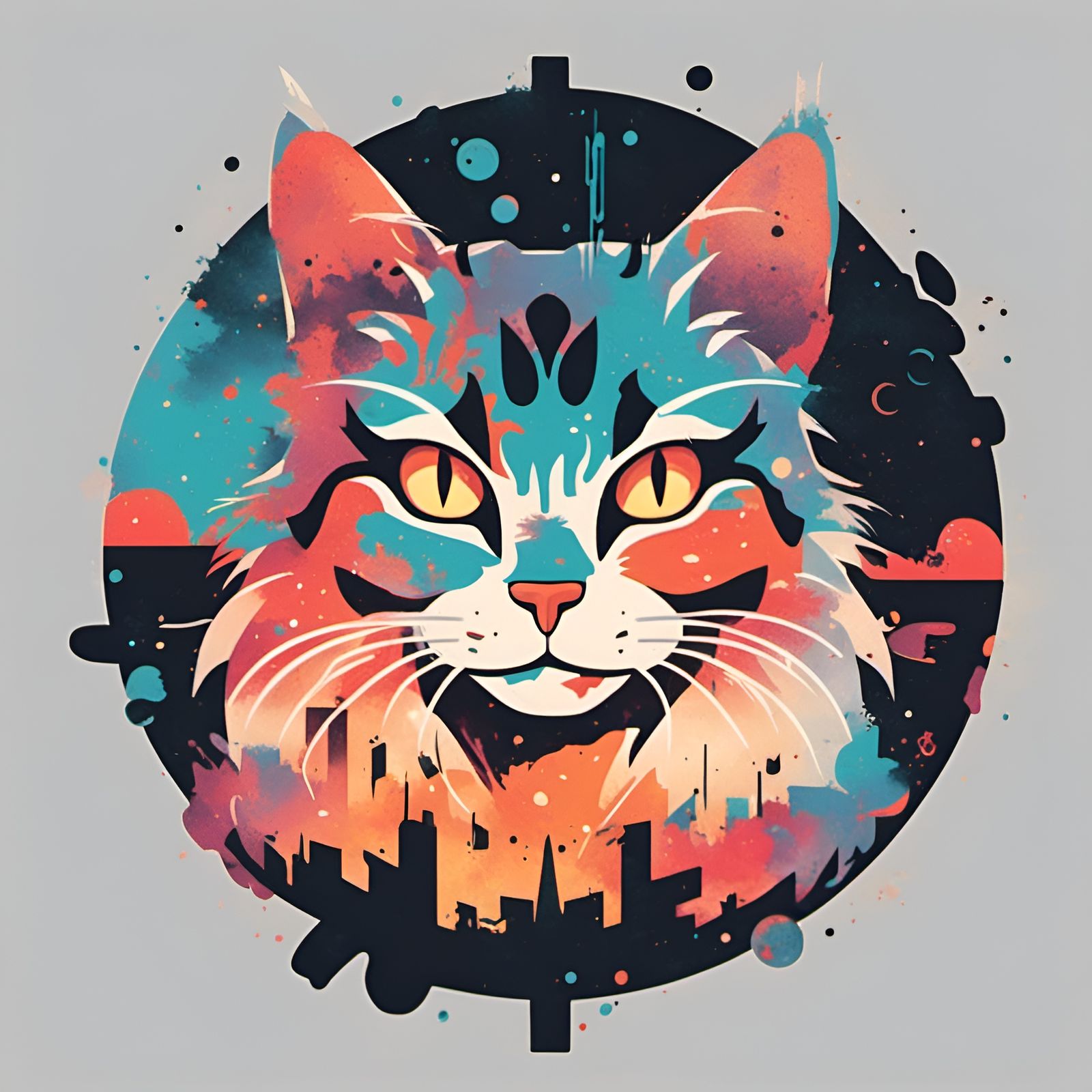 cat icon by 007NATALIIA on @creativemarket