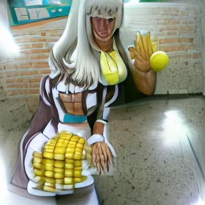 Angie Yonaga but Corn