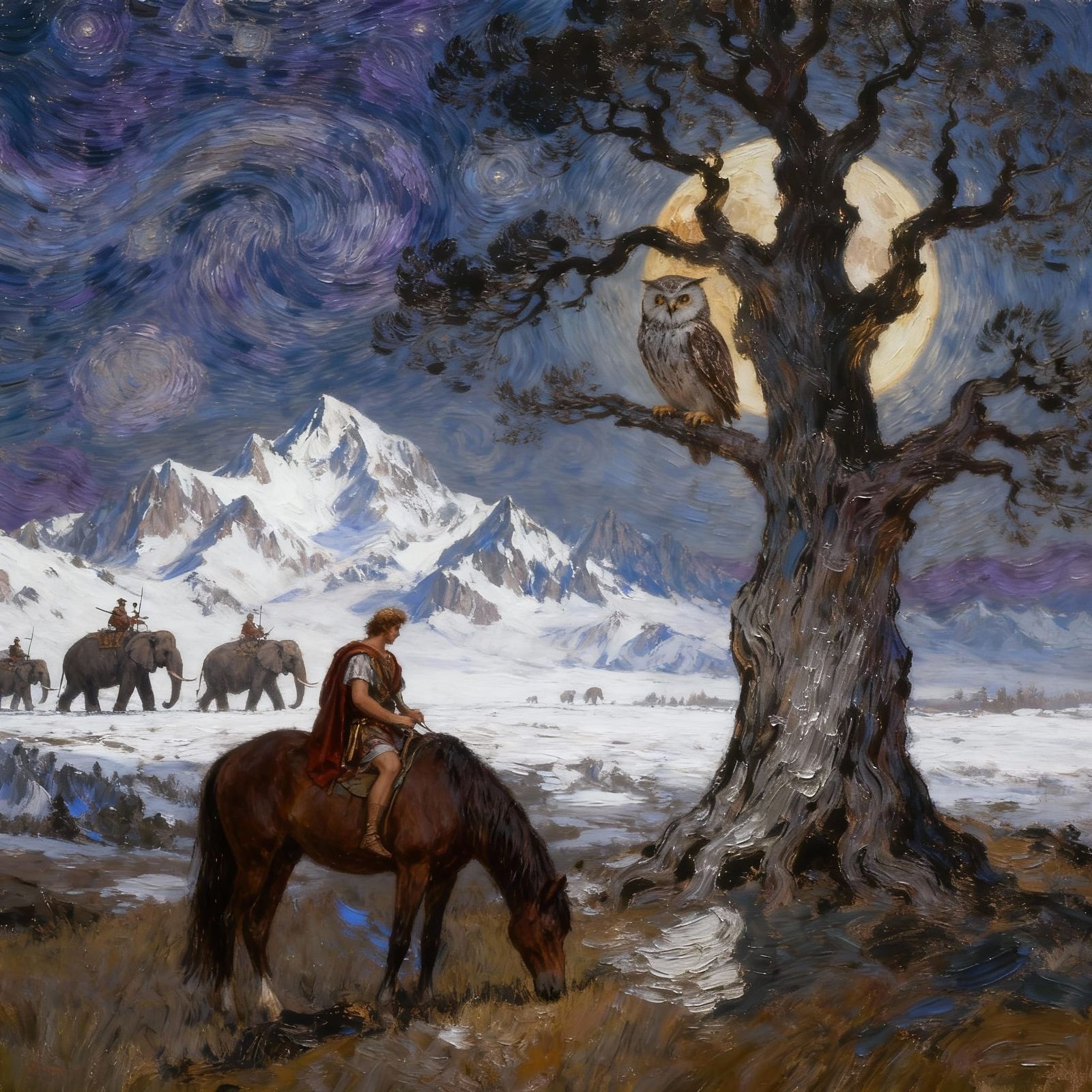 Uncle Hannibal is coming to lunch.