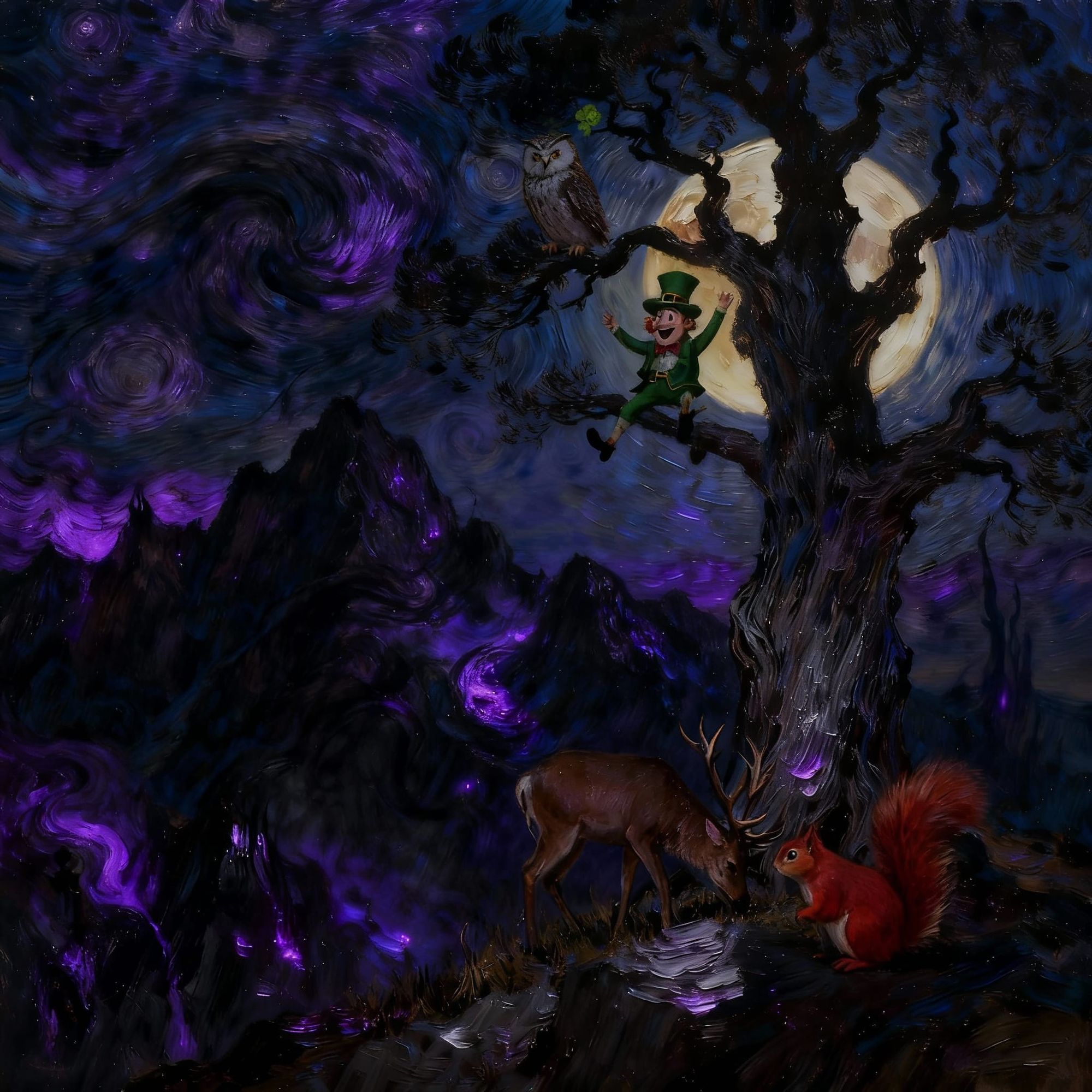 Black magic is hiding in the mountains.