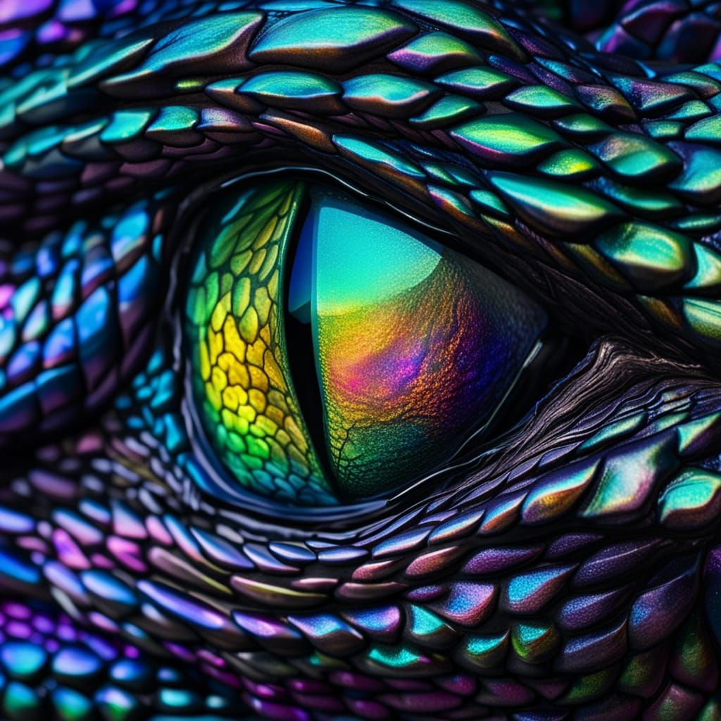 The Dragon Eye  by @Sisters of Fantasy