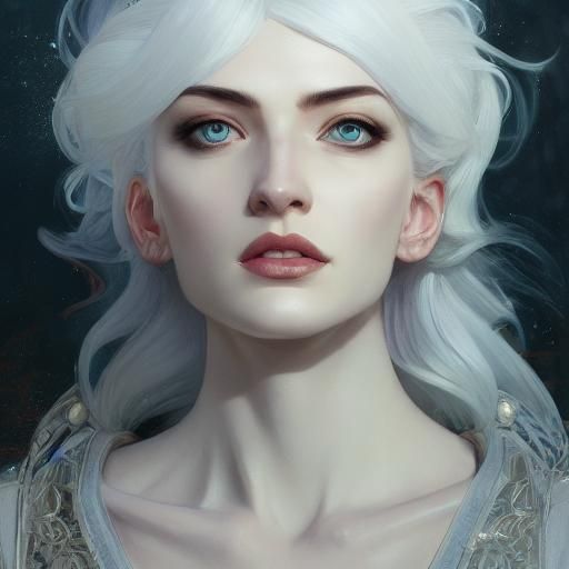 Ice Queen - AI Generated Artwork - NightCafe Creator