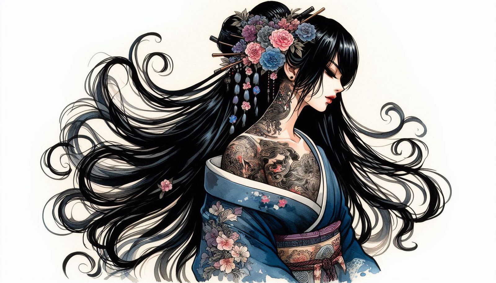 I am a Yakuza Geisha