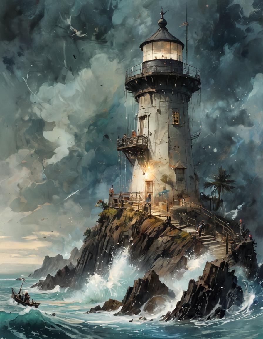Old Lighthouse O5  by @Nikos_P
